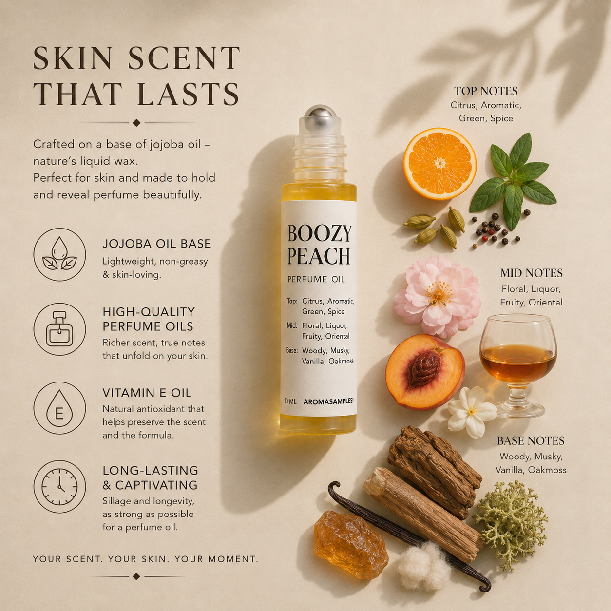 BOOZY PEACH — inspired by Tom Ford Bitter Peach