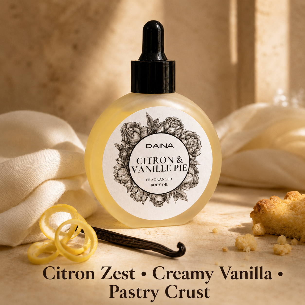 Citron & Vanille Pie - Perfumed Body Elixir