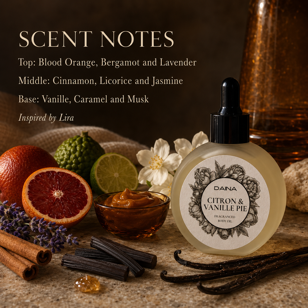 Citron & Vanille Pie - Perfumed Body Elixir