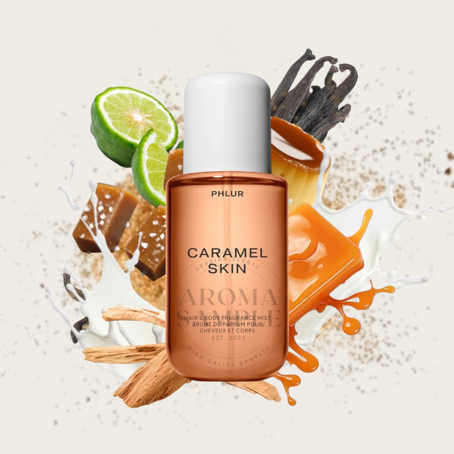 Caramel Skin Phlur Fragrance Mist Travel Size | Perfume Sample