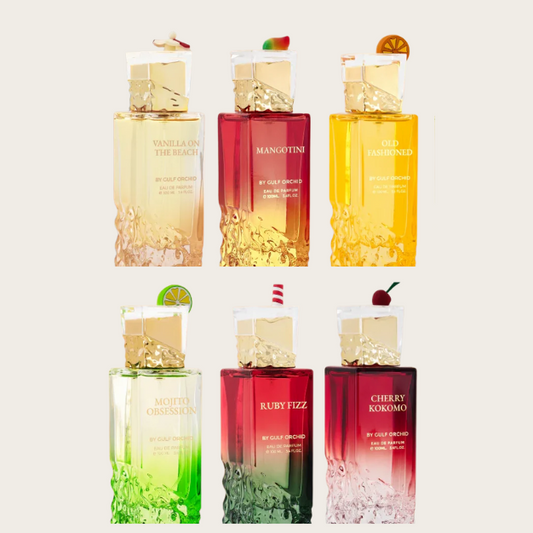 Gulf Orchid Summer Cocktail Perfume Collection – 6 New Scents